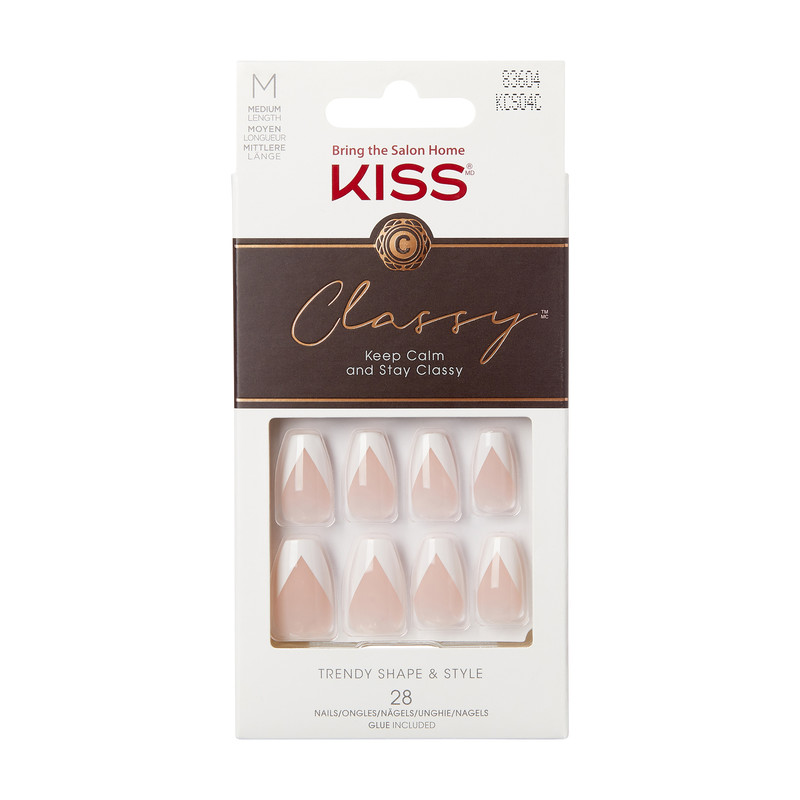 ხელოვნური ფრჩხილები KS Classy Nails- Silk Dress- Kiss